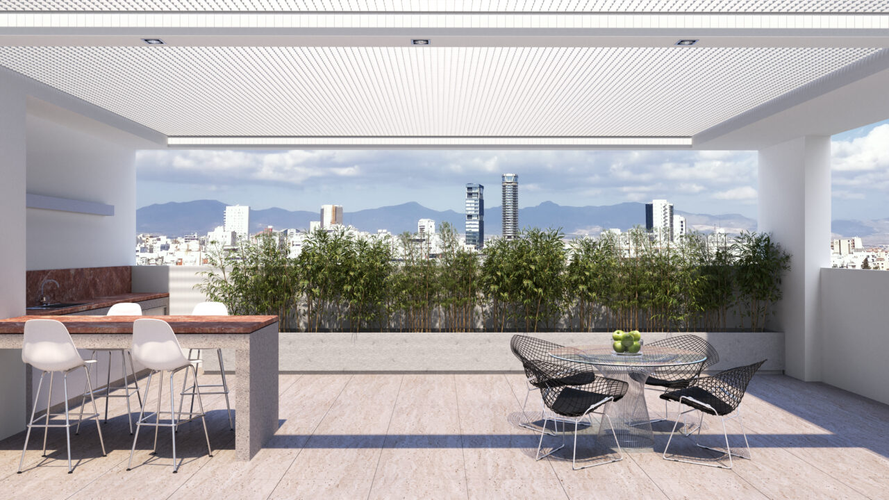 Atlas Residence_Roof Garden_View 1